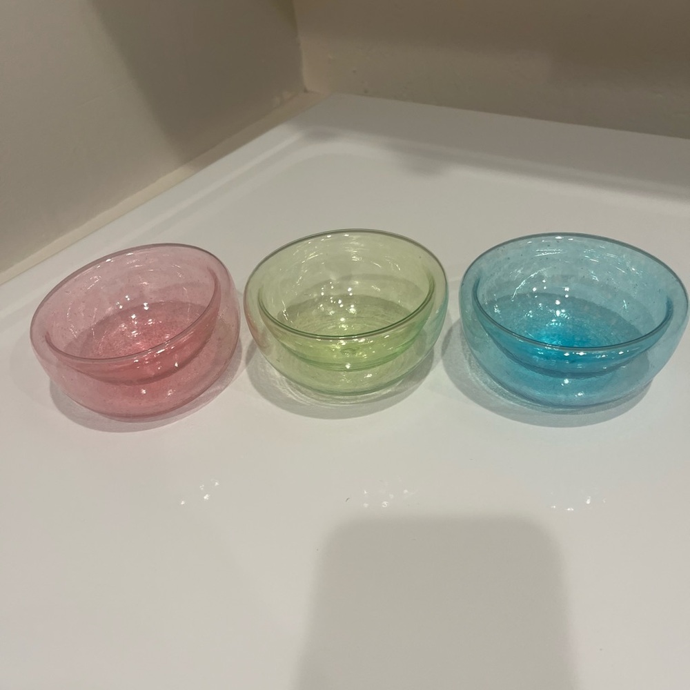 Colorful Glass Bowl Set‎